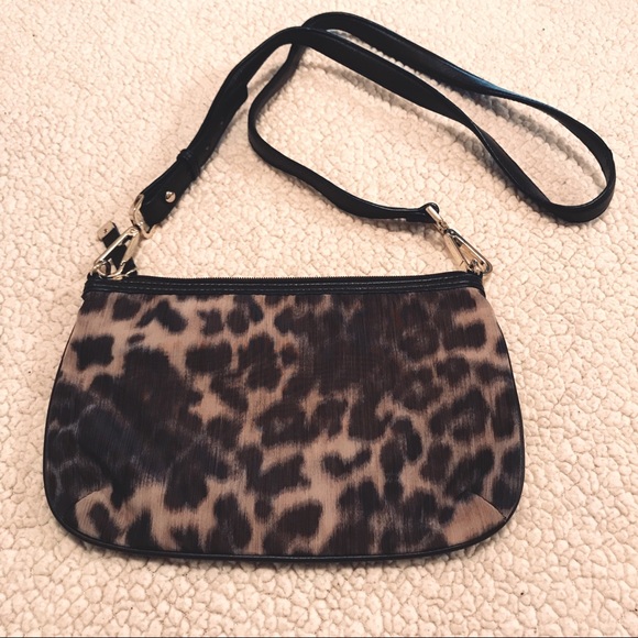 Calvin Klein Leopard Crossbody Purse - Picture 2 of 7